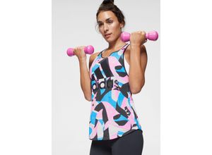 4060507159232 - Große Größen Tanktop weiß-blau-pink GrXXL