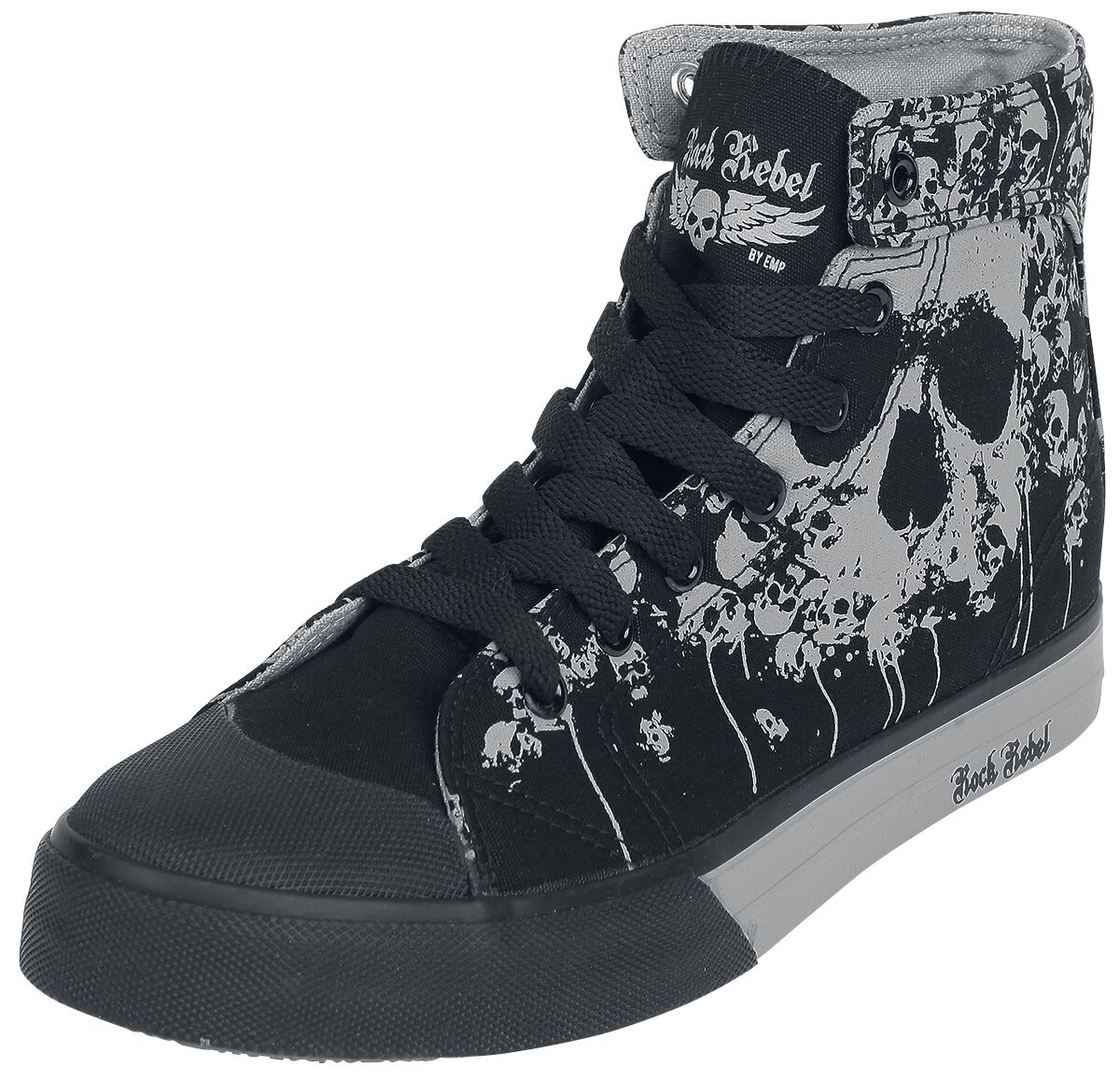 4060587057305 - Walk The Line Sneaker high schwarz in EU37