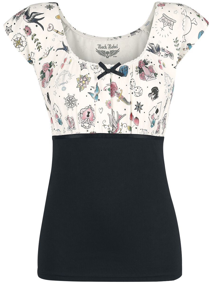 4060587115692 - Skinny Minnie T-Shirt schwarz in S