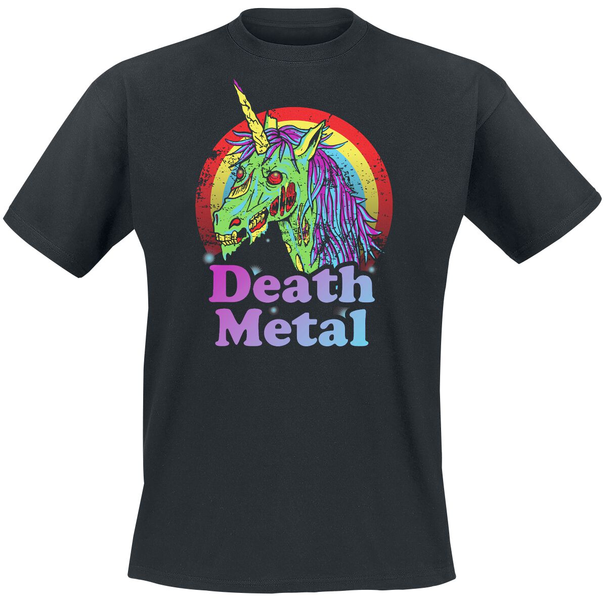 4060587157395 - Funshirt Death Metal T-Shirt schwarz