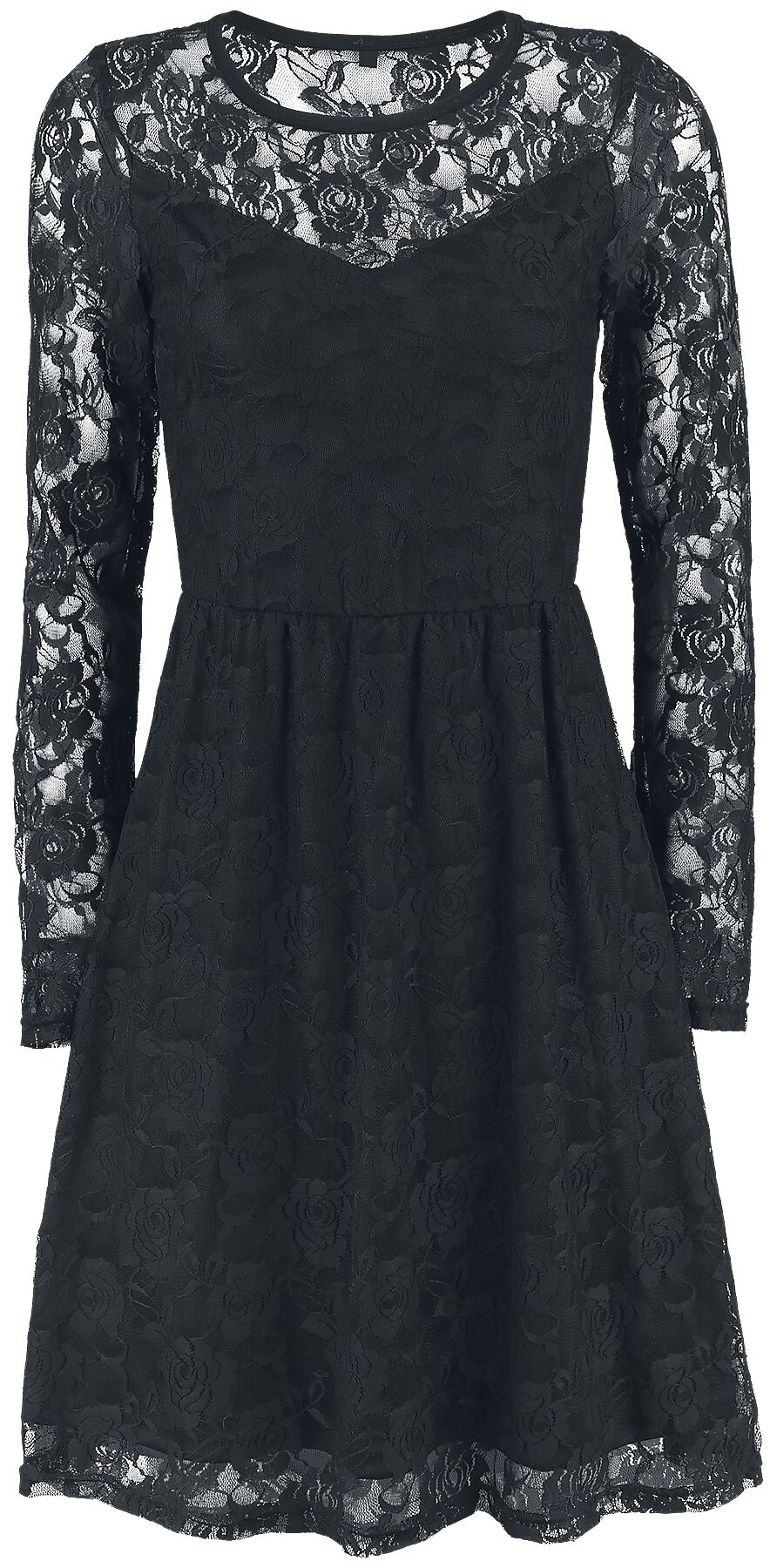 4060587354299 - Lace Dress Kurzes Kleid schwarz in XL