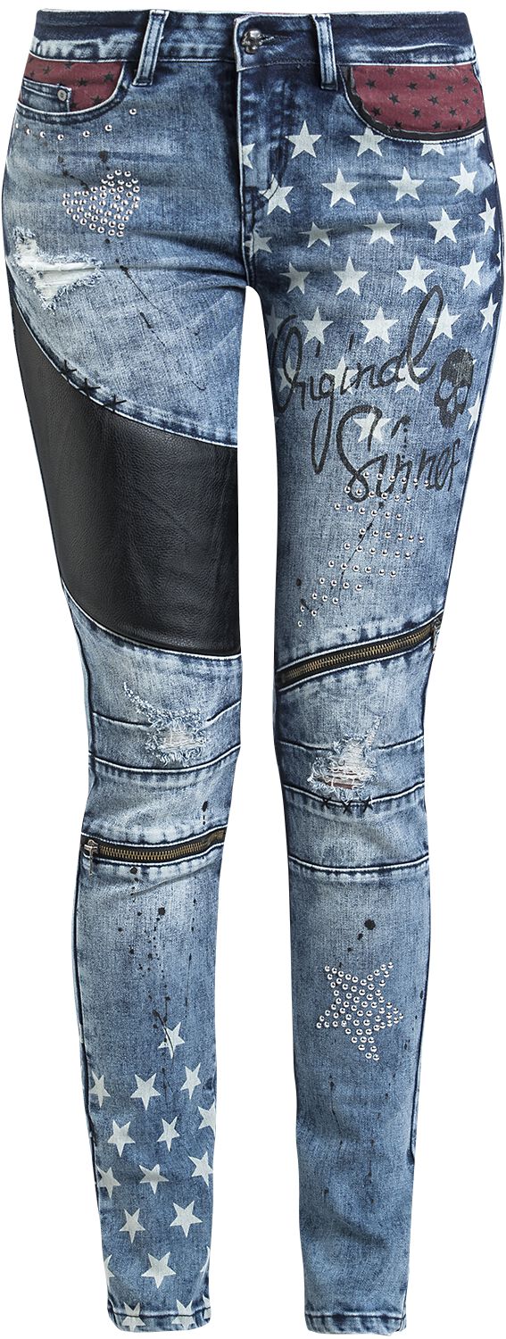 4060587407162 - Skarlett Jeans blau in W27L32
