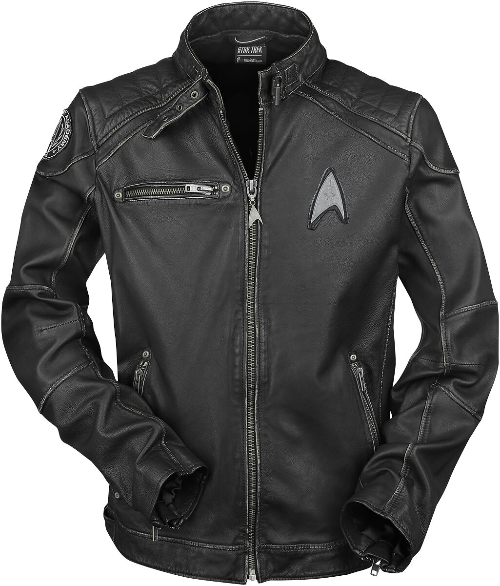 4060587440176 - Starship Lederjacke schwarz in L