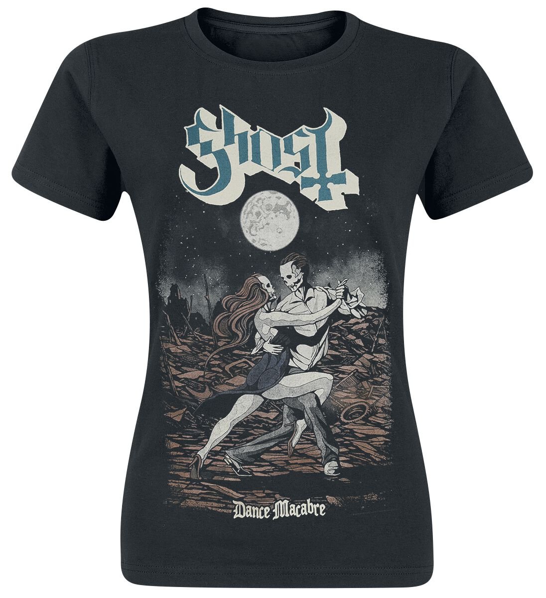 4060587445911 - Dance Macabre T-Shirt schwarz in S