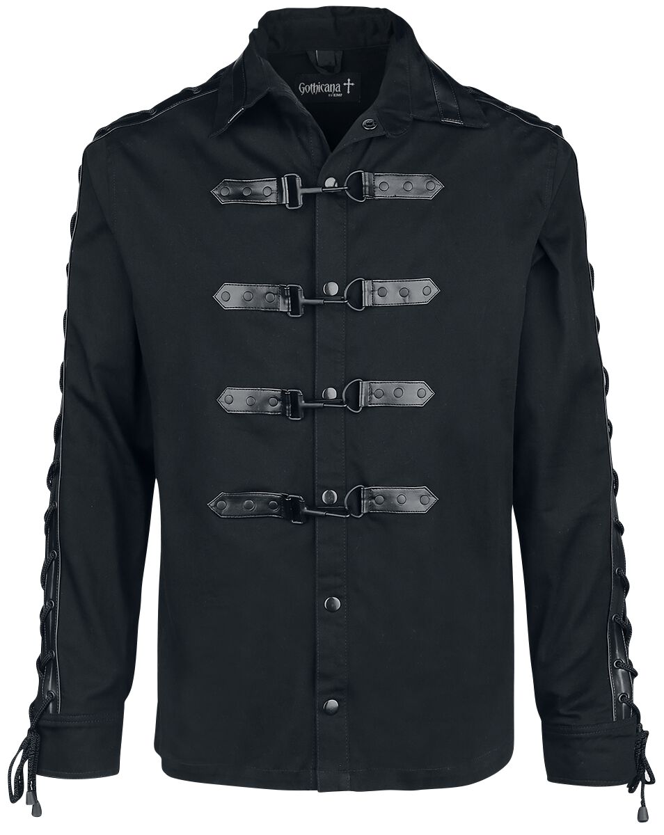 4060587520670 - Counterplay Langarmhemd schwarz in M