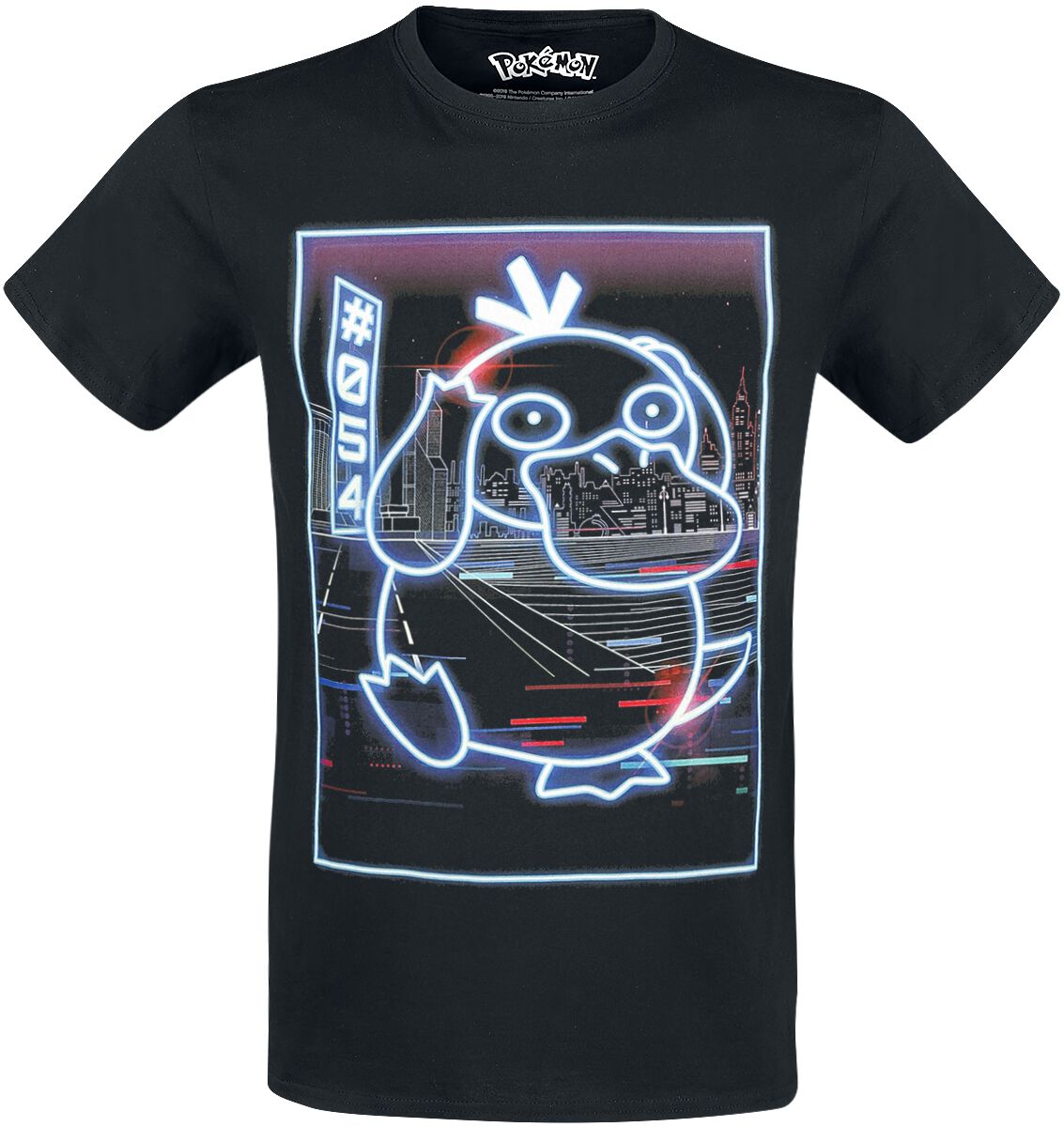 4060587605032 - Enton - Neon T-Shirt schwarz in L