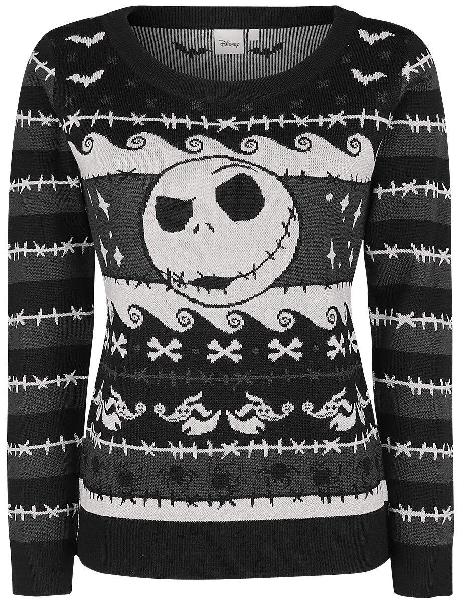 4060587688004 - The Pumpkin King Weihnachtspullover multicolor in S 4060587688004 - The Pumpkin King Weihnachtspullover multicolor in S