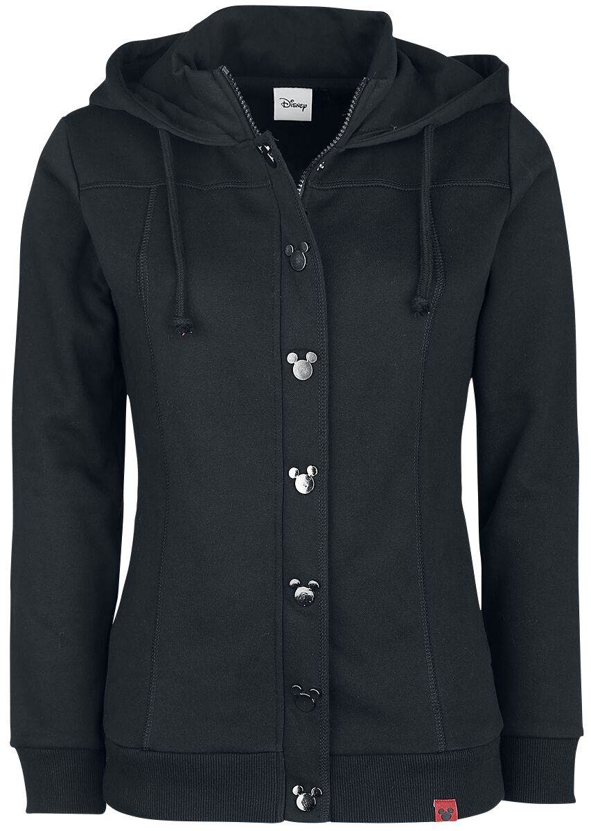 4060587689209 - Mickey Mouse Minnie Kapuzenjacke schwarz in L