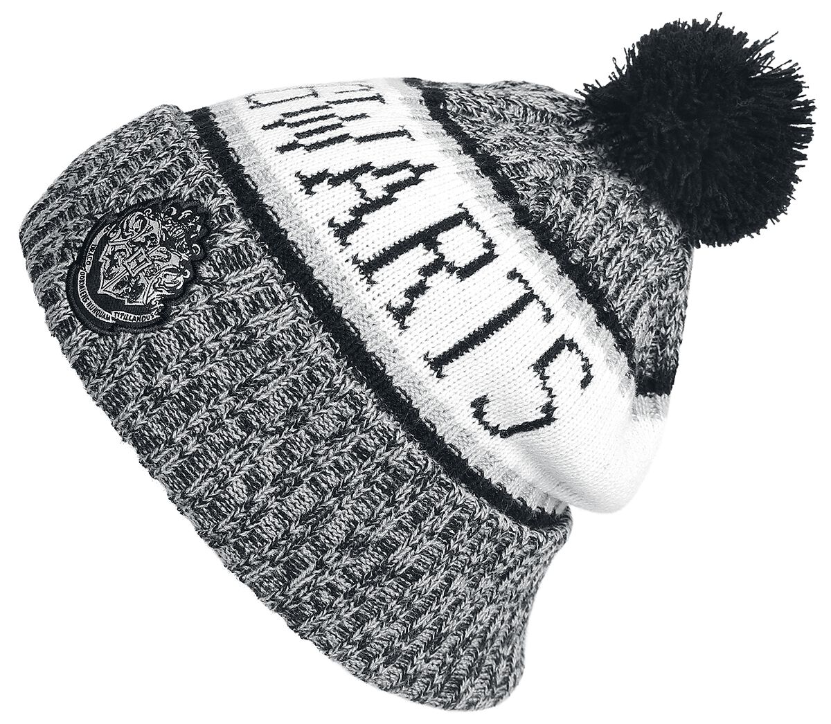 4060587697327 - Hogwarts Mütze schwarz meliert 4060587697327 - Hogwarts Mütze schwarz meliert
