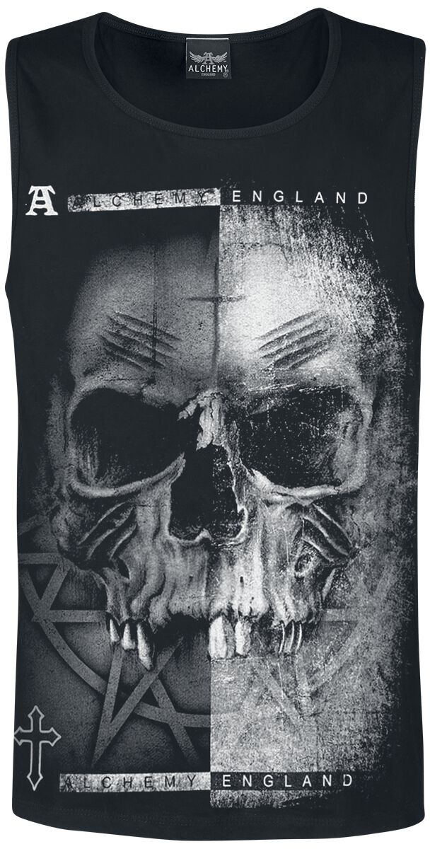 4060587710545 - Pencil Skulls Tank-Top schwarz in M