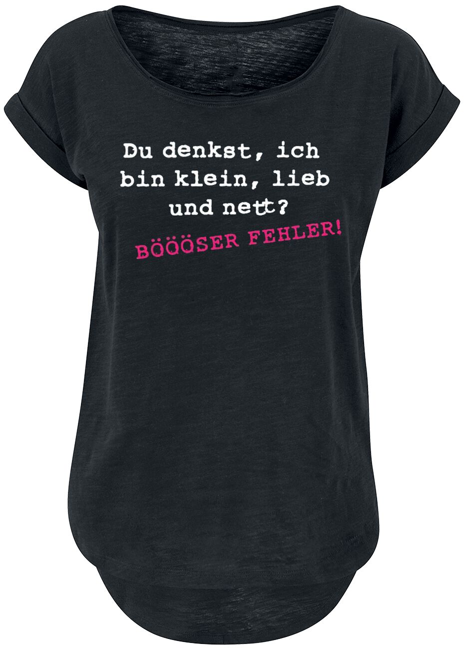 4060587723415 - Sprüche BÖÖÖSER FEHLER! T-Shirt schwarz in XL 4060587723415 - Sprüche BÖÖÖSER FEHLER! T-Shirt schwarz in XL