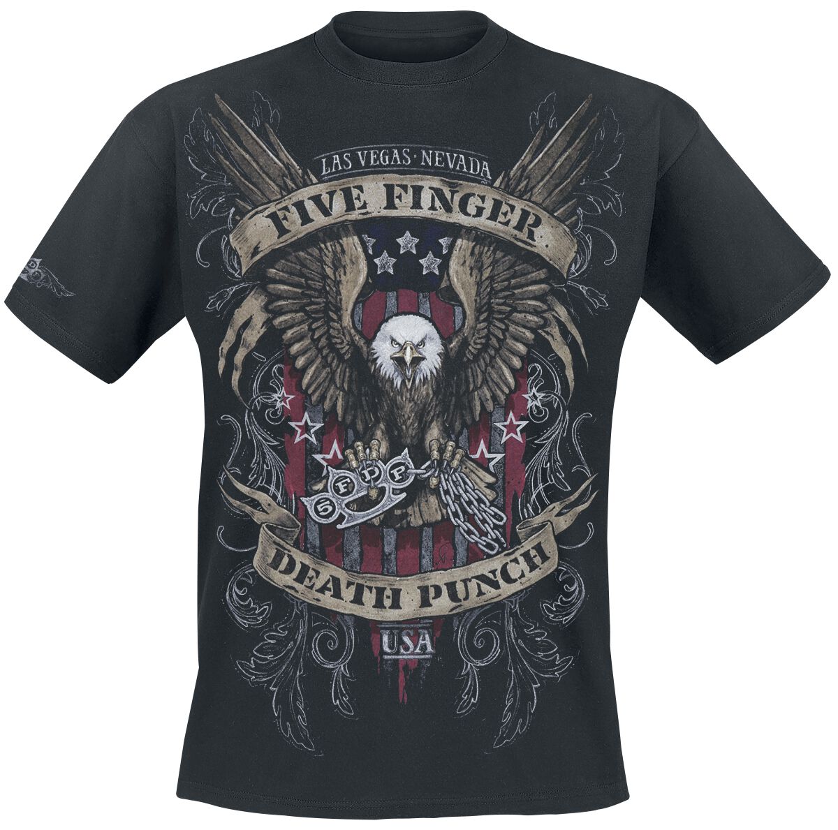 4060587753542 - Eagle Color T-Shirt schwarz in XXL