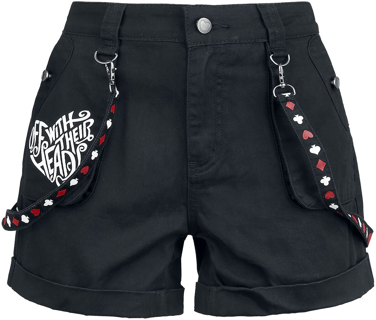 4060587758547 - Curiouser And Curiouser Short schwarz in 28