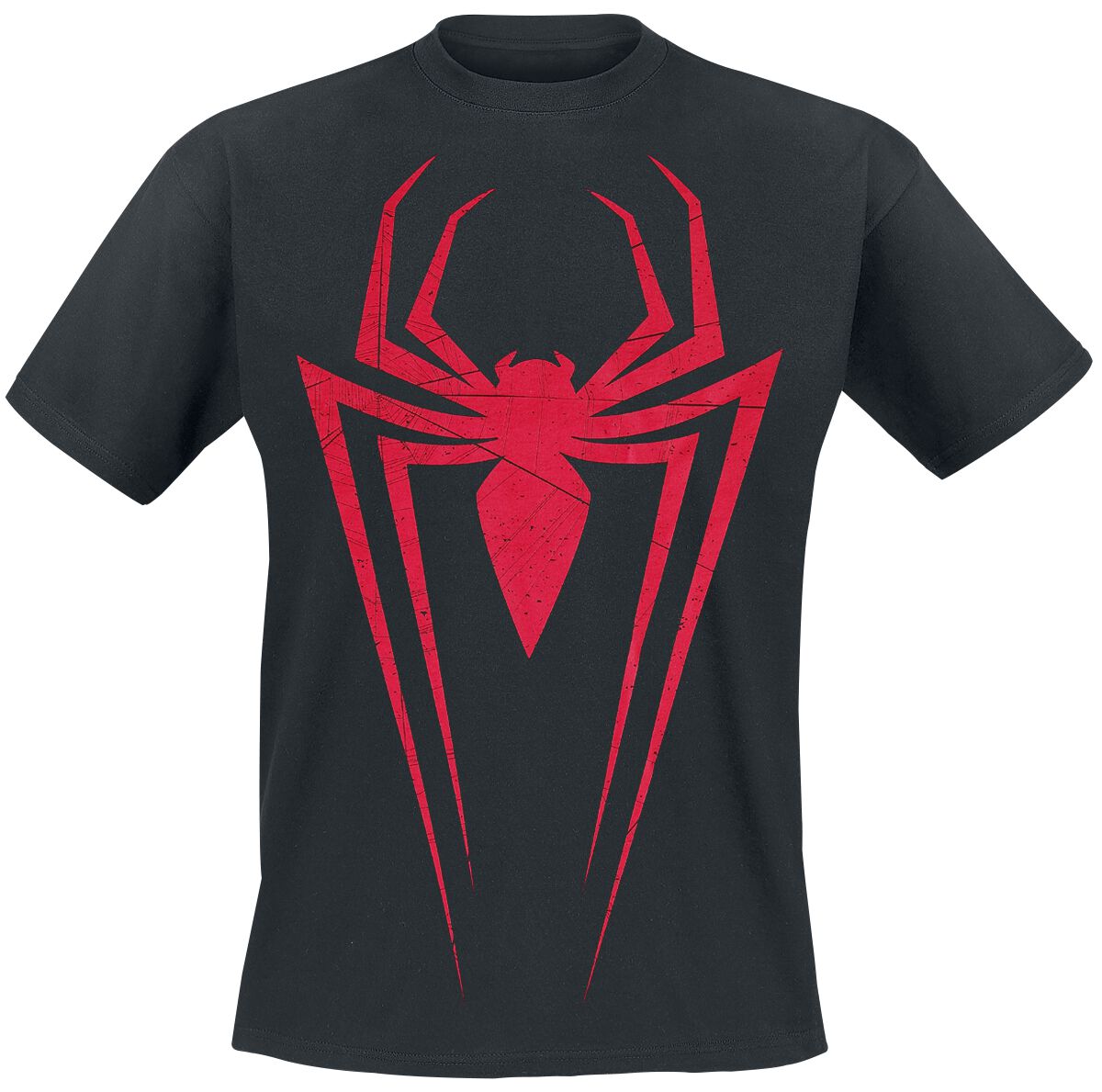 4060587767204 - Miles Morales Logo T-Shirt schwarz in S