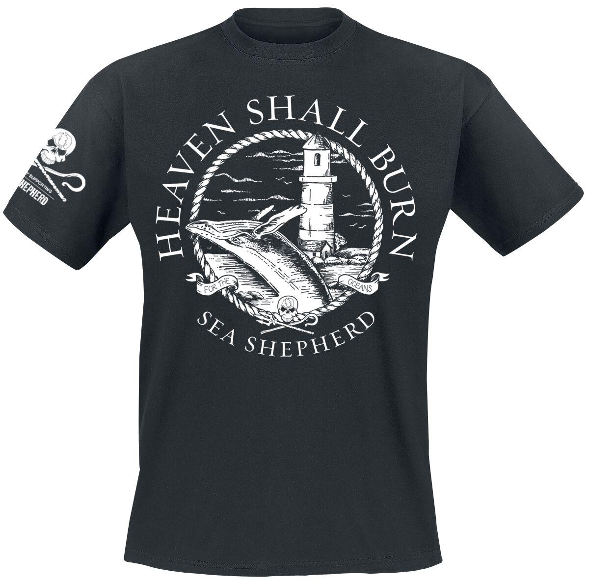 4060587784102 - Sea Shepherd Cooperation - For The Oceans T-Shirt schwarz in L
