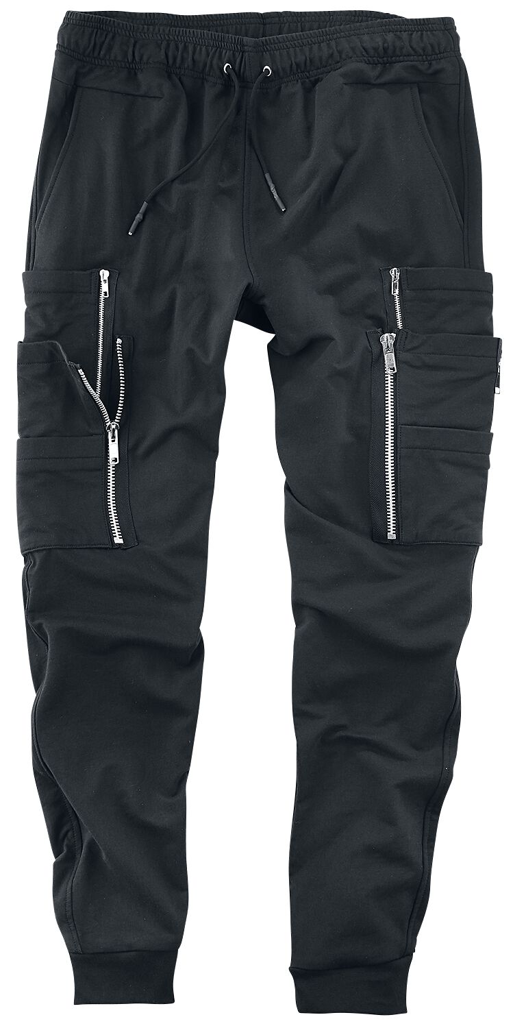 4060587827762 - Cargopants With Zipper Details Cargohose schwarz in L