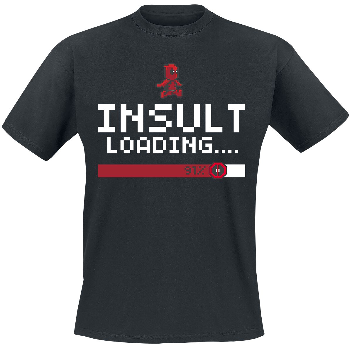 4060587919382 - Insult Loading T-Shirt schwarz in XXL 4060587919382 - Insult Loading T-Shirt schwarz in XXL