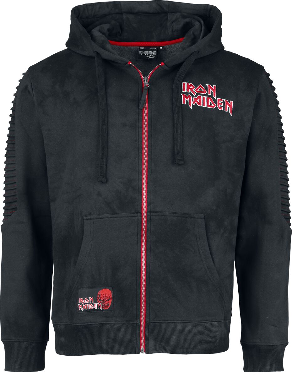 4060587989712 - EMP Signature Collection Kapuzenjacke dunkelgrau schwarz in M