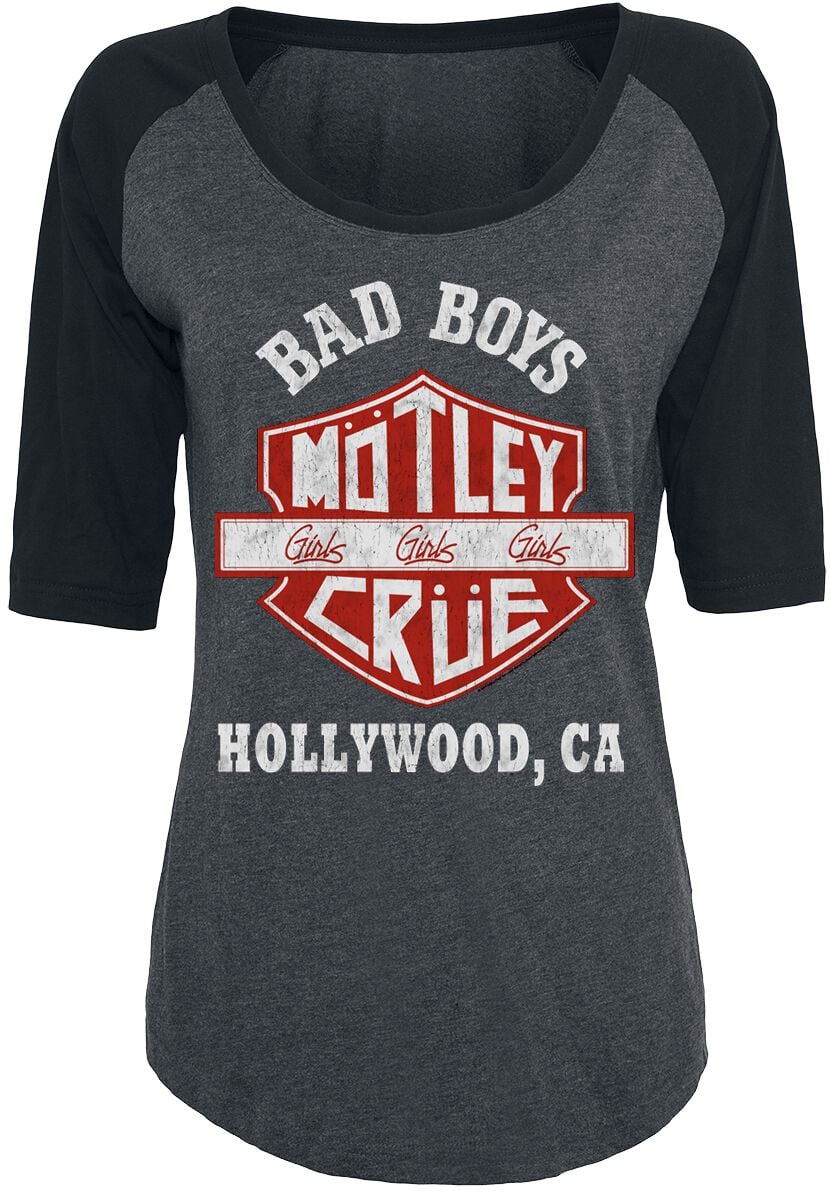 4060587995010 - Bad Boys T-Shirt grau schwarz in M