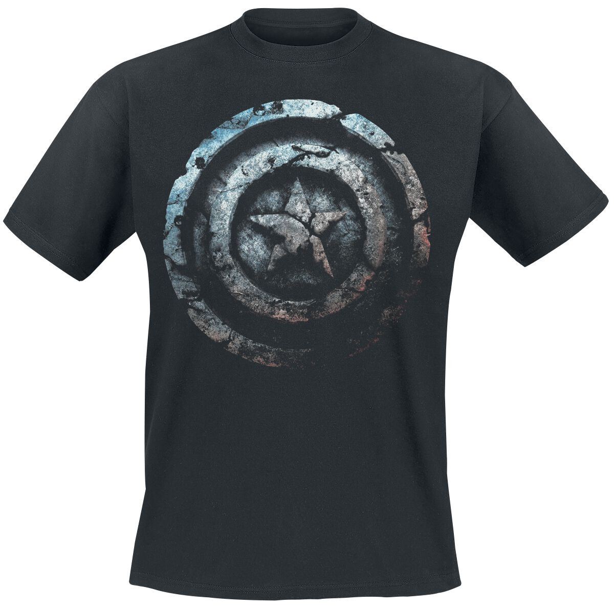 4060587997564 - Stone Shield T-Shirt schwarz in 5XL