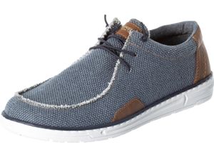 4060596499936 - rieker Halbschuhe textiles Obermaterial für Herren blau 44