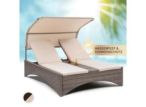 4060656151194 - blumfeldt Gartenliege Eremitage Double Lounger Sonnenliege