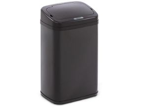 4060656156526 - Cleansmann Mülleimer Sensor 30 Liter für Müllbeutel abs Edelstahl schwarz - Schwarz - Klarstein