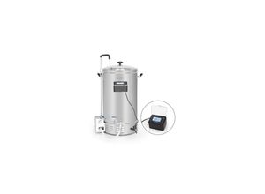 4060656223716 - Brauheld Pro Maischekessel 3300W 45L 30-100°C Umwälzpumpe Edelstahl 45 Liter