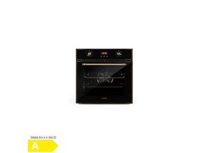4060656227332 - Elizabeth Einbaubackofen Retro 2200 Watt 70l Messingoptik Display