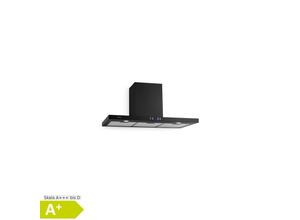 4060656228278 - - Limelight Dunstabzugshaube 90cm Wandhaube 600m³ h schwarz - Schwarz