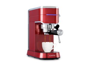 4060656231667 - Futura Espressomaker 20 bar 1450 Watt 20 bar Wassertank 125 Liter rostfreier Edelstahl Rot