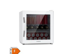 4060656462979 - Beersafe L Quartz Kühlschrank 47 Liter 2 Böden Panoramaglastür weiß