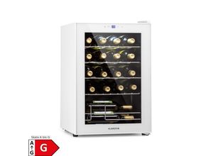 4060656502866 - Shiraz 20 Uno Weinkühlschrank 53l 20Fl Touch-Bedienfeld 5-18°C Weiß 53 Liter   20 Flaschen