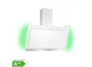 4060656503047 - Aurora 90 Smart Dunstabzugshaube 550 m³ h 90cm kopffrei Ambiente-Licht EEC A++ Weiß