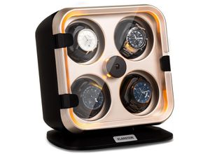 4060656503153 - Uhrenbeweger für 4 Uhren Automatik-Uhrenbeweger für Damen & Herren Uhrenbeweger für Automatikuhren Leiser Automatischer Uhrenbeweger Watch Winder