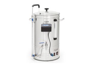 4060656510526 - Brauheld Smart 35 Maischekessel 2500W 35L 100°C Umwälzpumpe Edelstahl Edelstahl 35 Liter