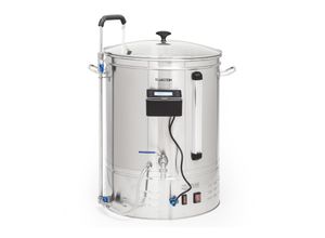 4060656510540 - Brauheld Smart 65 Maischekessel 2500W 65L 100°C Umwälzpumpe Edelstahl Edelstahl 65 Liter