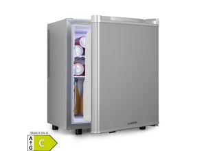 4060656517433 - Happy Hour 45 Mini-Kühlschrank Minibar Getränkekühlschrank 45 L 26 dB Silber 45 Liter