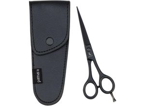 4060656518072 - Pa Brands Haarschere Friseurschere Profi Scharfe Haarschneideschere Haarschere Set mit Etui Frisur Scheren für Pony Spitzen Bart Profi Schere