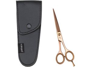 4060656518089 - Pa Brands Haarschere Friseurschere Profi Scharfe Haarschneideschere Haarschere Set mit Etui Frisur Scheren für Pony Spitzen Bart Profi Schere