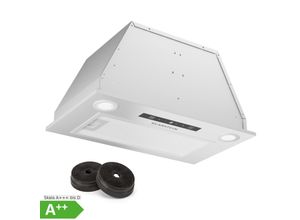 4060656520389 - Paolo 52 Dunstabzugshaube Einbau 52 cm 439 m³ h LED Touch A++ Weiß