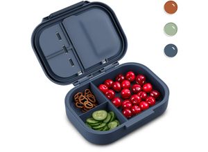 4060656523564 - Schmatzfatz Lunchbox Unterteilte Brotdose für Erwachsene & Kinder Lunchbox mit Fächern Bento-Box für Schule & Kita BPA-Freie Schuldose