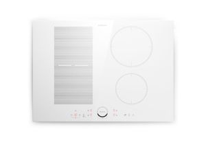 4060656523953 - Delicatessa 70 Hybrid Einbaukochfeld Induktion 4 Zonen 7000W Glaskeramik Weiß