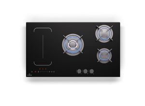 4060656524585 - MultiChef 5 Wok Induktions- und Gaskochfeld 5 Kochzonen 3 Gasbrenner 2 Induktionsfelder FlexZone