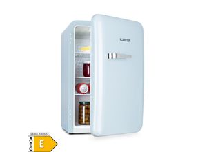 4060656530135 - Audrey Retro-Kühlschrank 70 Liter 3 Regale 2 Türfächer Innenbeleuchtung Pastellblau 70 Liter