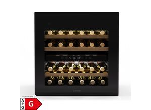 4060656531521 - Rhone 36 Duo Weinkühlschrank 36 Flaschen LED-Steuerung Push-to-Open leise Schwarz 36 Flaschen 2 Kühlzonen