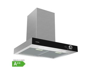 4060656535741 - AirNova Dunstabzugshaube Um- und Abluft Energieeffizienz A++ 110 W 620 m³ h Edelstahl