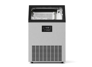 4060656539008 - Industrieller Eiswürfelbereiter Glacial 55 kg mit LED-Anzeige und Sichtfenster