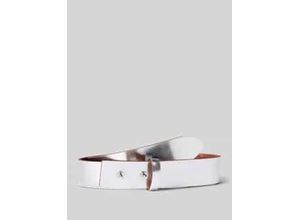 4060769234203 - Gürtel aus Leder im Metallic-Look