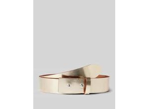 4060769234326 - Gürtel aus Leder im Metallic-Look